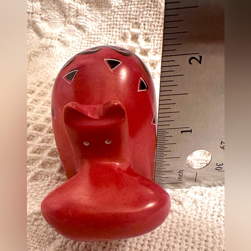 Hand-Carved Soapstone Hippo - Picture 9 of 11